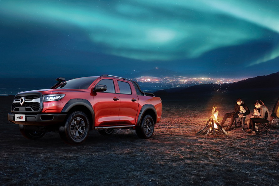 三把锁/7种模式 长城炮越野皮卡3月19日晚上市