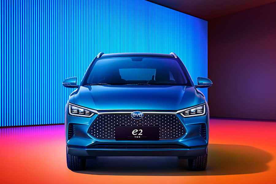 增NFC手机钥匙/补贴后8.98万起 比亚迪e2正式上市