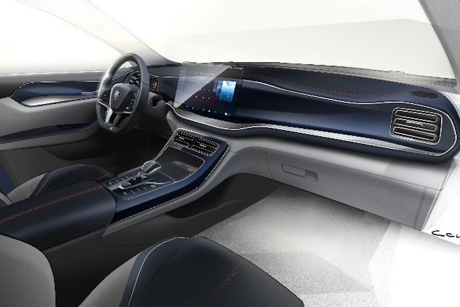 3.8L革命性油耗 秦PLUS超级混动内饰设计图曝光